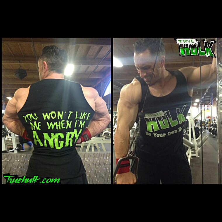 Men S Tank Top True Hulk