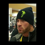 Men's Green Beanie